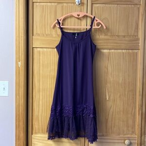 Ryu Purple Slip Dress